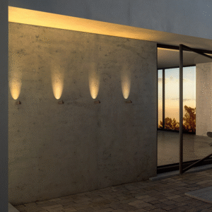 Outdoor wall light