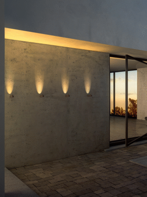 Outdoor wall light