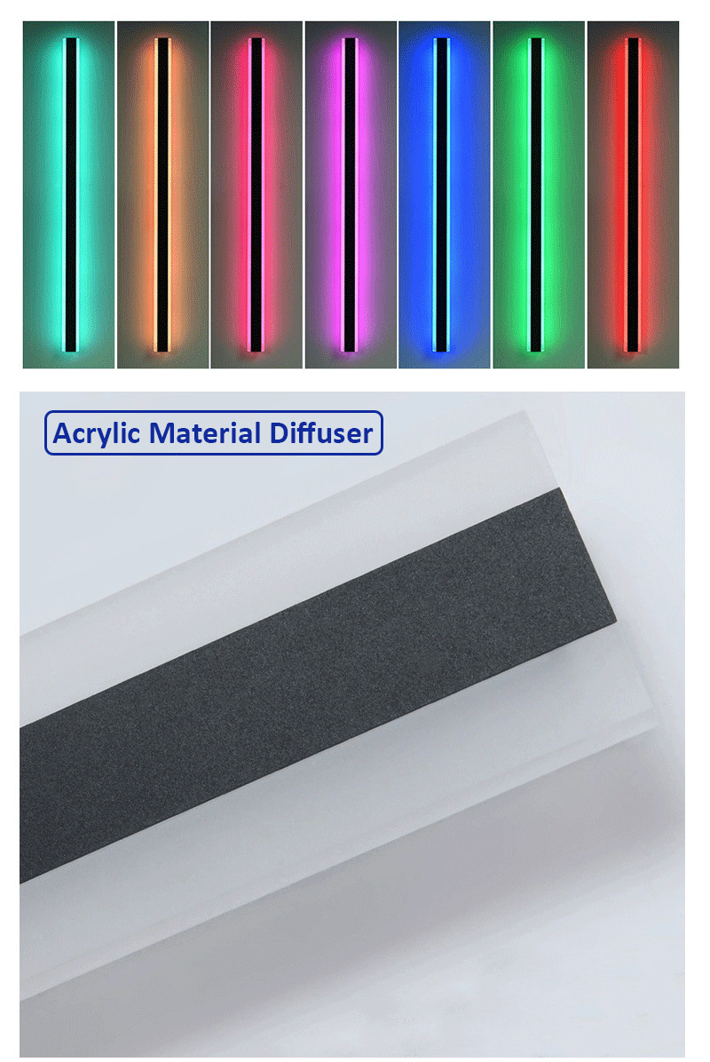 Outdoor RGB Wall Light Waterproof | WiFi App Control Wholesale 8