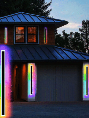 RGB wall light waterproof