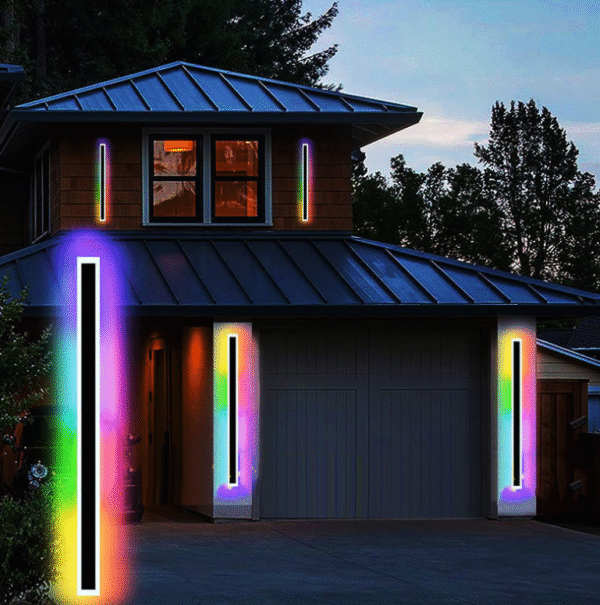 RGB wall light waterproof