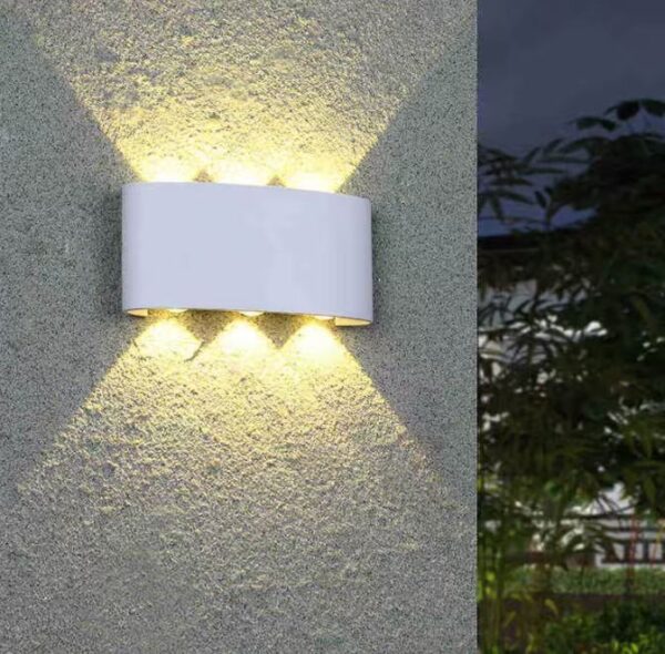 Outdoor waterproof wall light