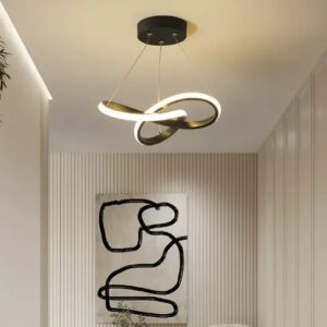 Luxury curve ceiling LED light