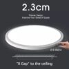 Lightweight ceiling LED light