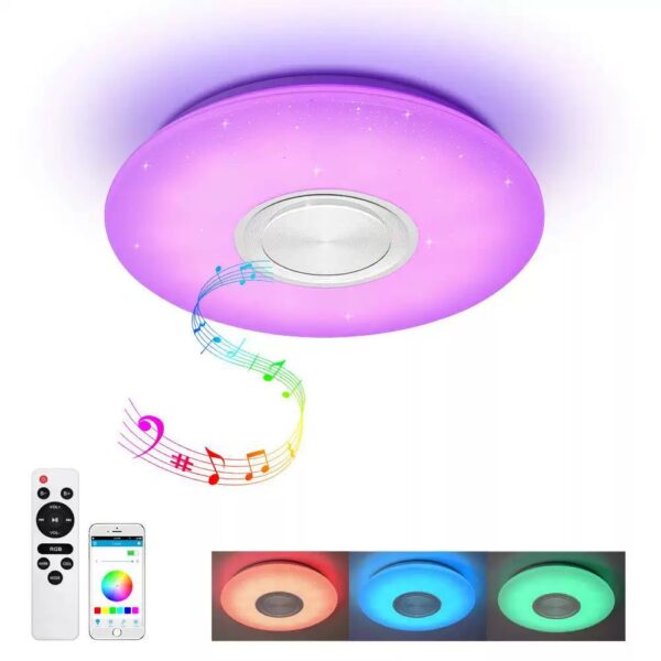 RGB shining light and Bluetooth music ceiling light