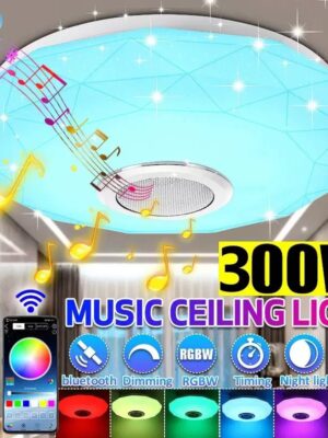 RGB light and Bluetooth music ceiling light