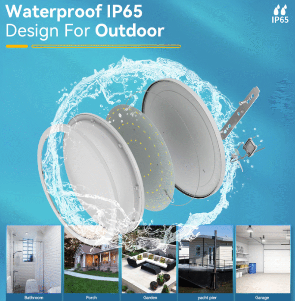 IP65 Waterproof Led Ceiling Light