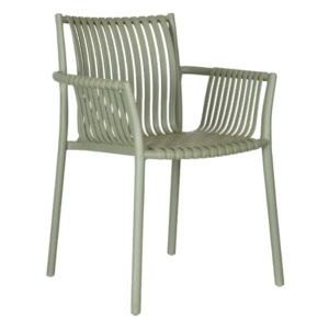 Plastic dining and outdoor chair