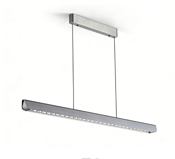 Dimmable LED Drivers - modern linear LED pendant light with dimmable driver