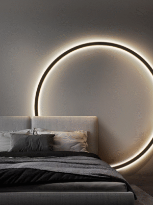 Round LED Wall bedroom & living room Lamp