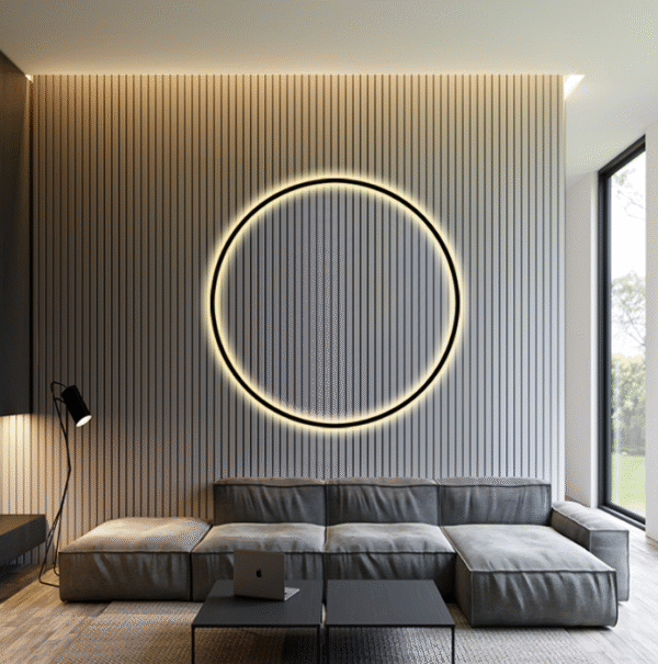 Round LED Wall bedroom & living room Lamp