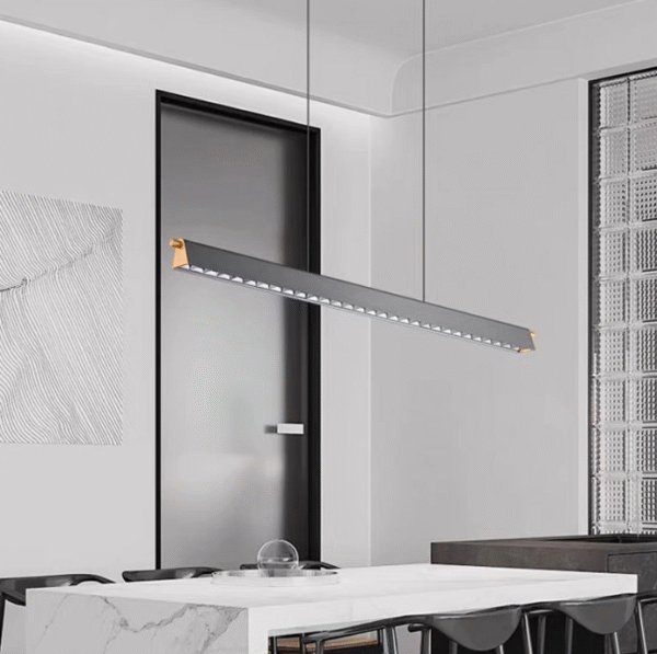 Modern minimalist restaurant, living room, shop room LED light