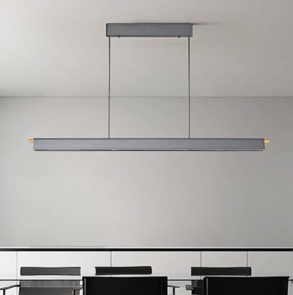 Modern minimalist restaurant, living room, shop room LED light