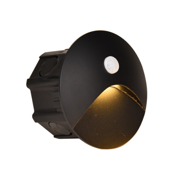 Human touch step lamp, corner waterproof step lamp