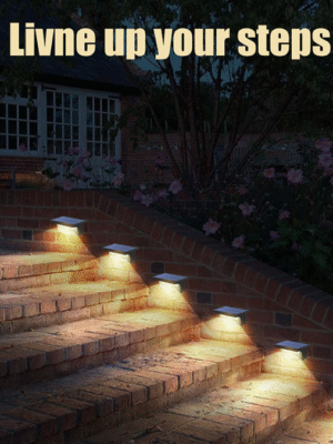 OEM / ODM Solar energy step wall lamp Outdoor waterproof step Lamp