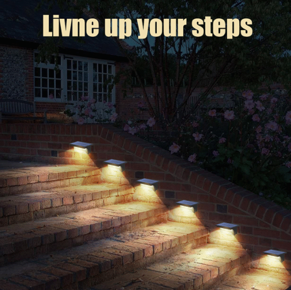 OEM / ODM Solar energy step wall lamp Outdoor waterproof step Lamp