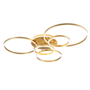 Modern LED Circle Ceiling Light | Dimmable Ring Design | Remote Control | Living Room Bedroom