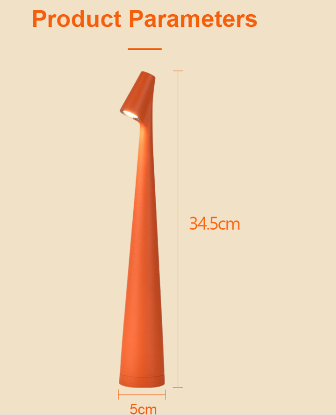 Rechargeable LED Desk Lamp – Touch Dimming Night Light, USB-C Charging, Warm Light Table Lamp for Bedroom & Bedside 10