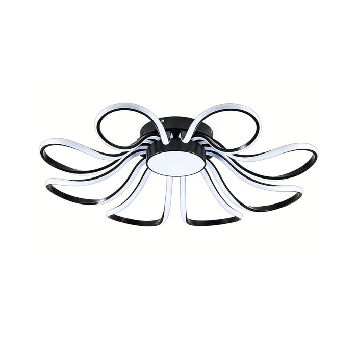 Modern LED Ceiling Light | 138W Flower Petal Design | 86cm Flush Mount | Dimmable | Living Room Bedroom 1 Modern LED Ceiling Light | 138W Flower Petal Design | 86cm Flush Mount | Dimmable | Living Room Bedroom
