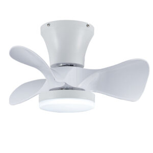 Nordic Ceiling Fan Light with Fixed Blades 56cm – LED Dimmable, Remote Control, 85-265V Wholesale