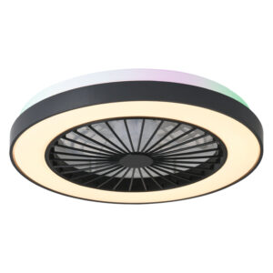 Modern Smart Ceiling Fan Light | RGB Graffiti Tuya App Control CE Certified Multi-Voltage Wholesale