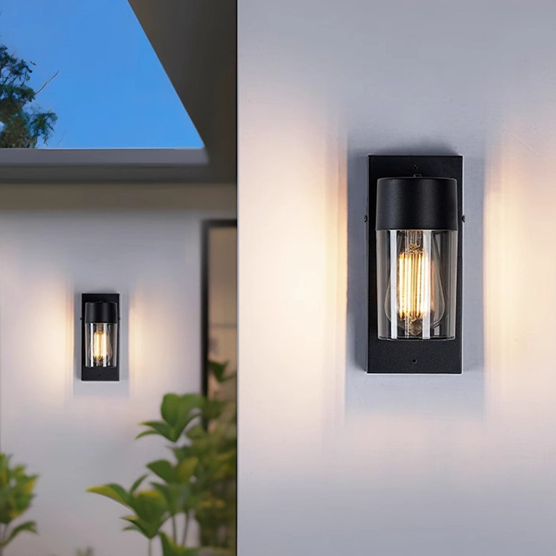 Outdoor Cage Wall Light Waterproof IP54 | Vintage Chinese Style Black Aluminium Wholesale 7