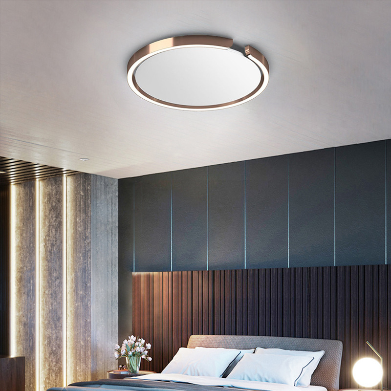 Modern Ring Ceiling Light Ultra-Slim | LED Dimmable Rose Gold 40cm 60cm Wholesale 6
