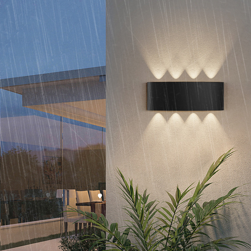 Outdoor LED Wall Light Up Down 2W-12W | IP54 Waterproof 3 Color Aluminium Wholesale 8