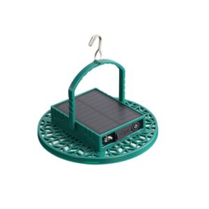 Solar Camping Light UFO Flying Saucer 100W | IP65 Phone Charger 6-12hr Battery Wholesale