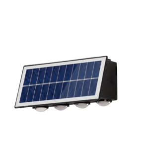 Solar LED Wall Light | Outdoor Waterproof IP65 | 4/6/8 LED Warm White | Garden Villa Fence Porch