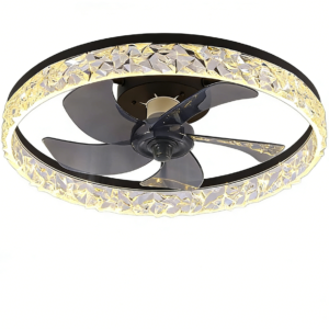 Ceiling fan with remote control features