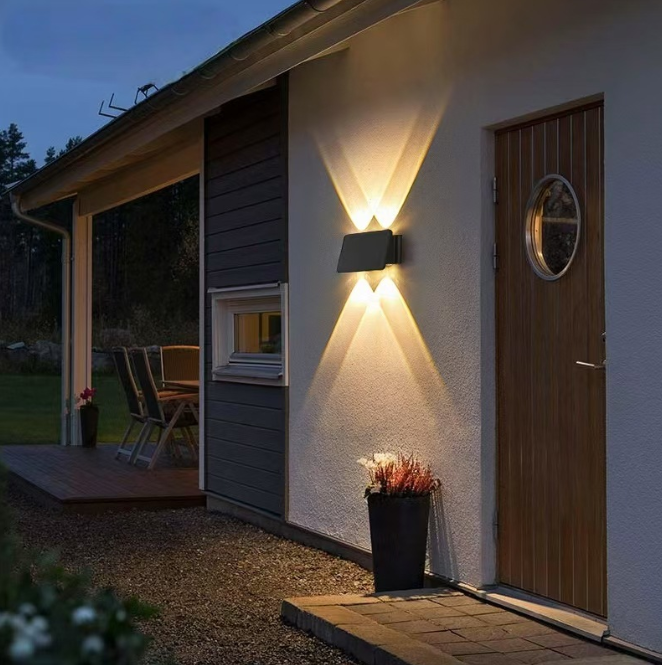 Solar LED Wall Light | Outdoor Waterproof IP65 | 4/6/8 LED Warm White | Garden Villa Fence Porch 7 solar LED wall light outdoor IP65 waterproof warm white garden villa fence porch