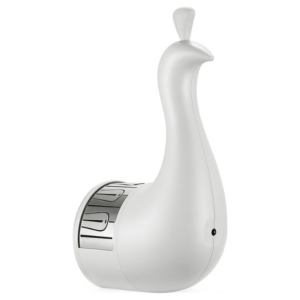 peacock LED night light white colourful projector bedroom bedside decorative lamp