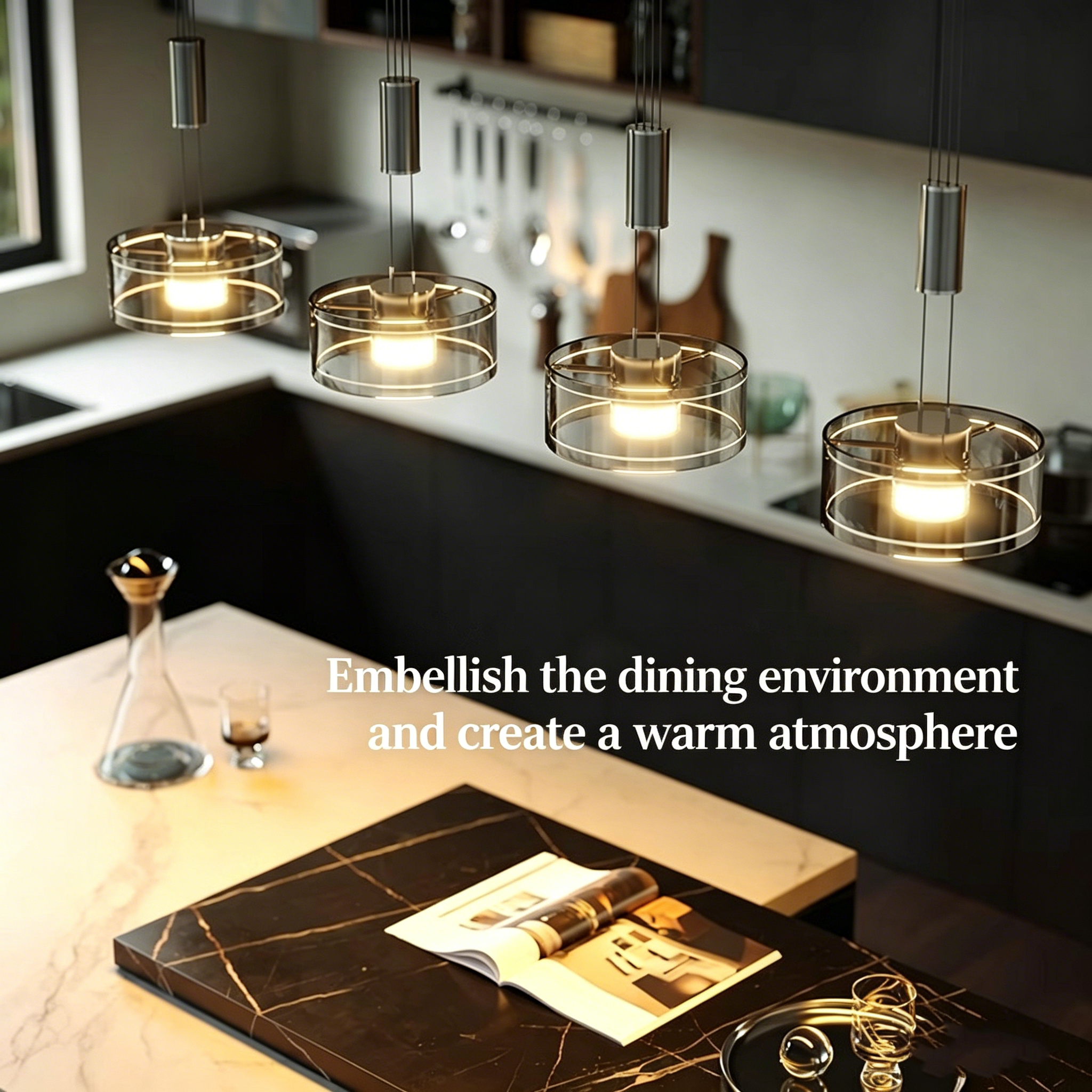 Modern Pendant Light Dining Room | Dimmable 3-Head Wholesale 7 modern pendant light dining room