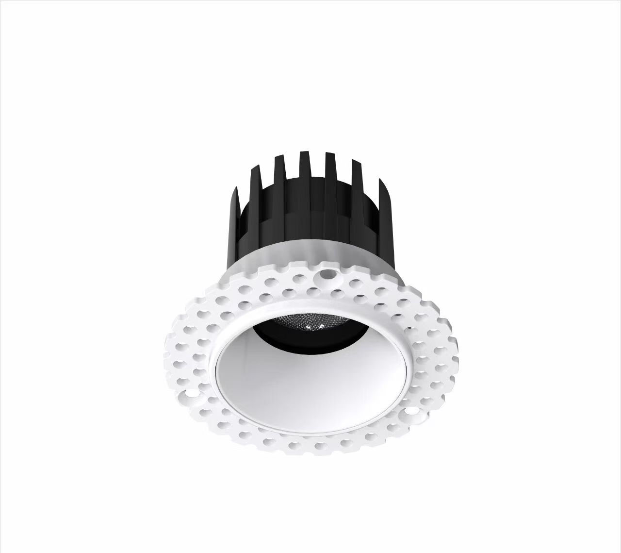 Frameless Recessed COB Downlight Anti-Glare 7W 10W 12W 15W – 2700K-6000K, White Black Silver, Wholesale 2 Frameless Recessed COB Downlight Anti-Glare 7W 10W 12W 15W – 2700K-6000K, White Black Silver, Wholesale - Image 2
