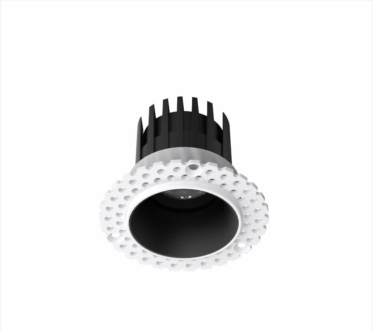 Frameless Recessed COB Downlight Anti-Glare 7W 10W 12W 15W – 2700K-6000K, White Black Silver, Wholesale 3 Frameless Recessed COB Downlight Anti-Glare 7W 10W 12W 15W – 2700K-6000K, White Black Silver, Wholesale - Image 3