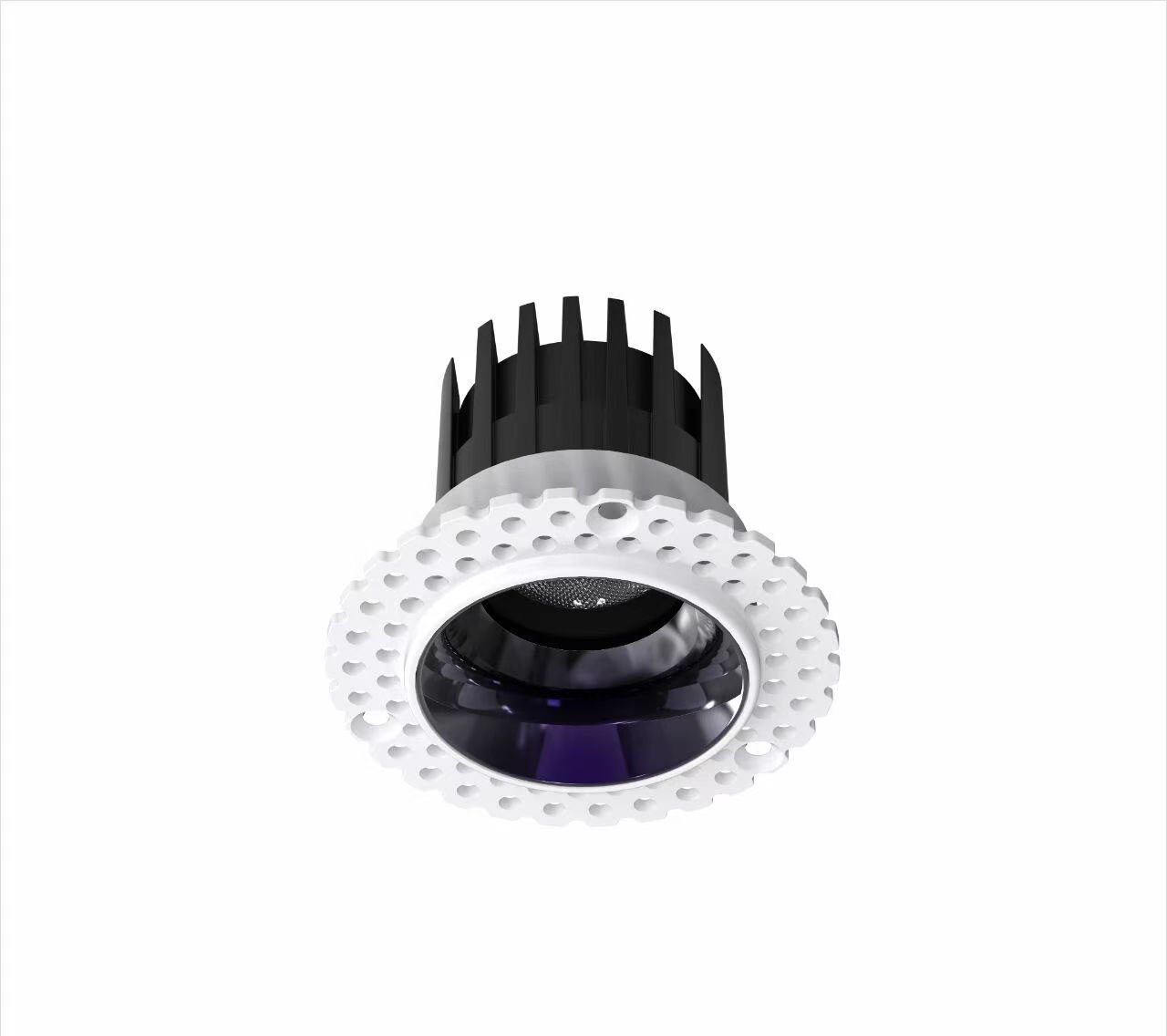 Frameless Recessed COB Downlight Anti-Glare 7W 10W 12W 15W – 2700K-6000K, White Black Silver, Wholesale 4 Frameless Recessed COB Downlight Anti-Glare 7W 10W 12W 15W – 2700K-6000K, White Black Silver, Wholesale - Image 4