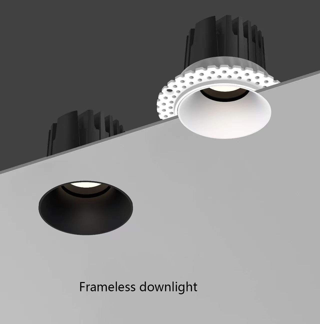 Frameless Recessed COB Downlight Anti-Glare 7W 10W 12W 15W – 2700K-6000K, White Black Silver, Wholesale 6