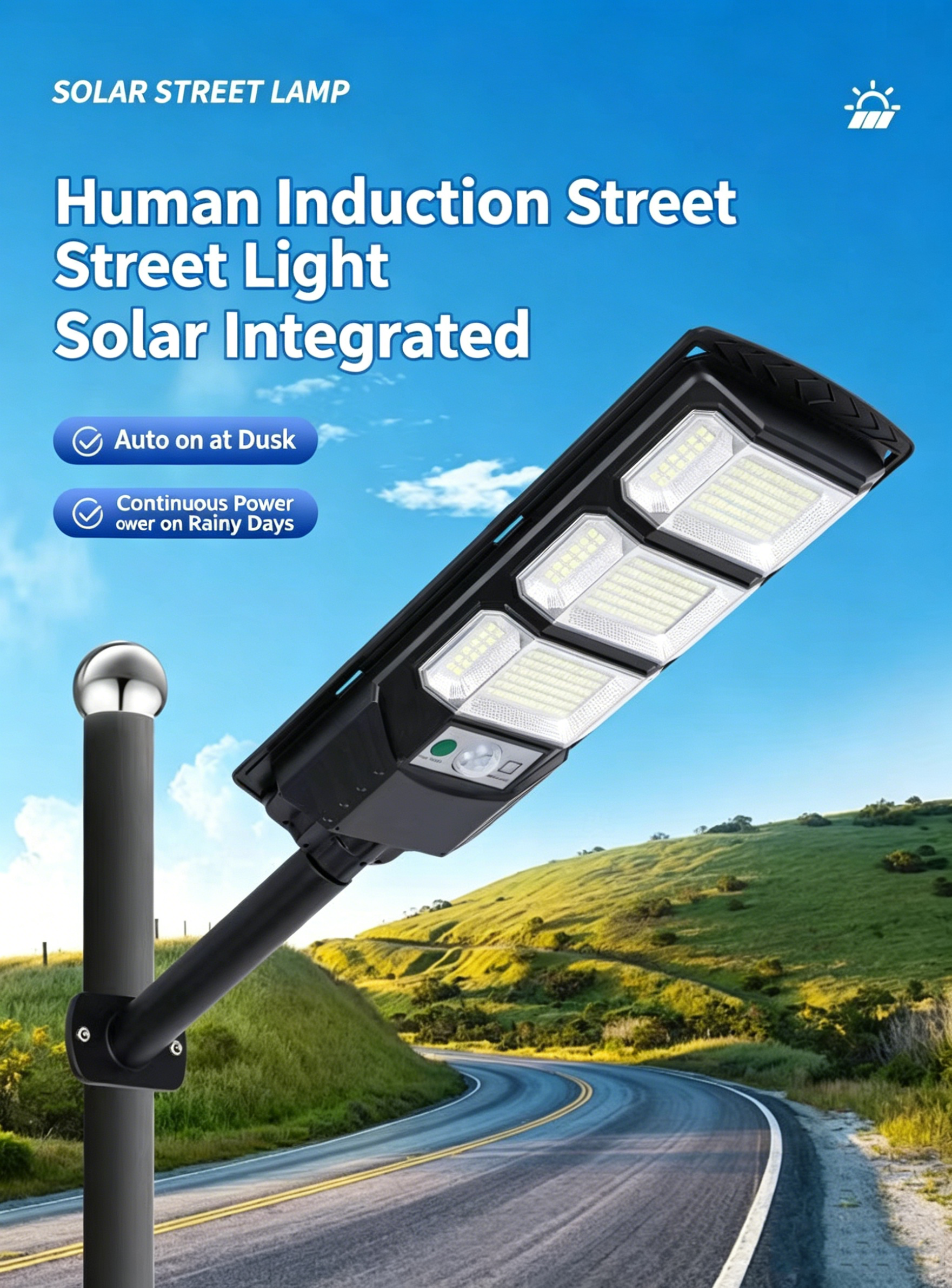 solar street light 200w 500w main product