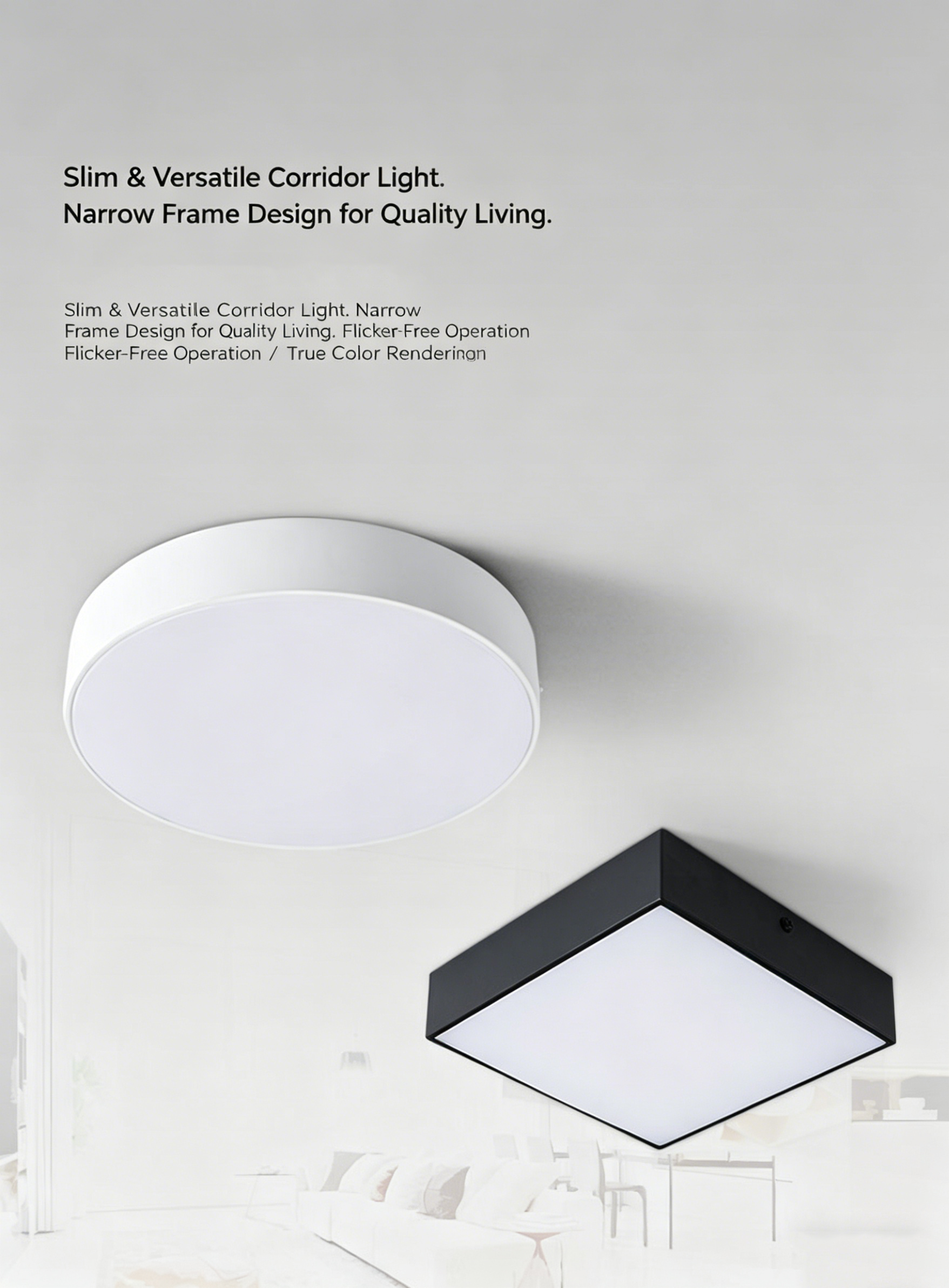 Led ceiling light