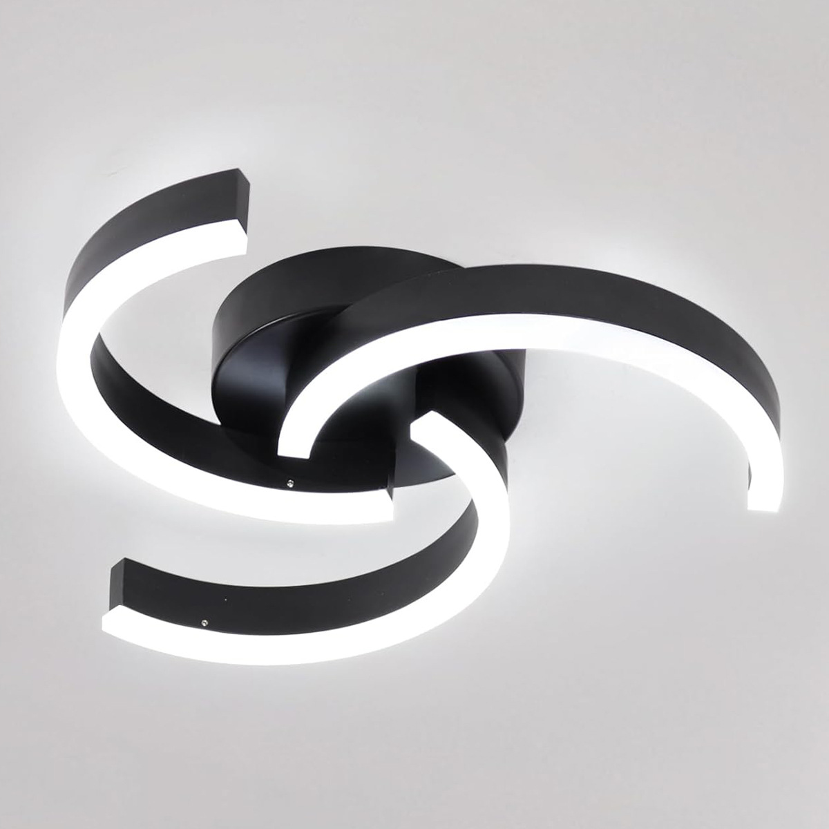 Spiral LED Ceiling Light Wholesale | Dual-Ring Flush Mount OEM 3 Spiral LED Ceiling Light Wholesale | Dual-Ring Flush Mount OEM - Image 3