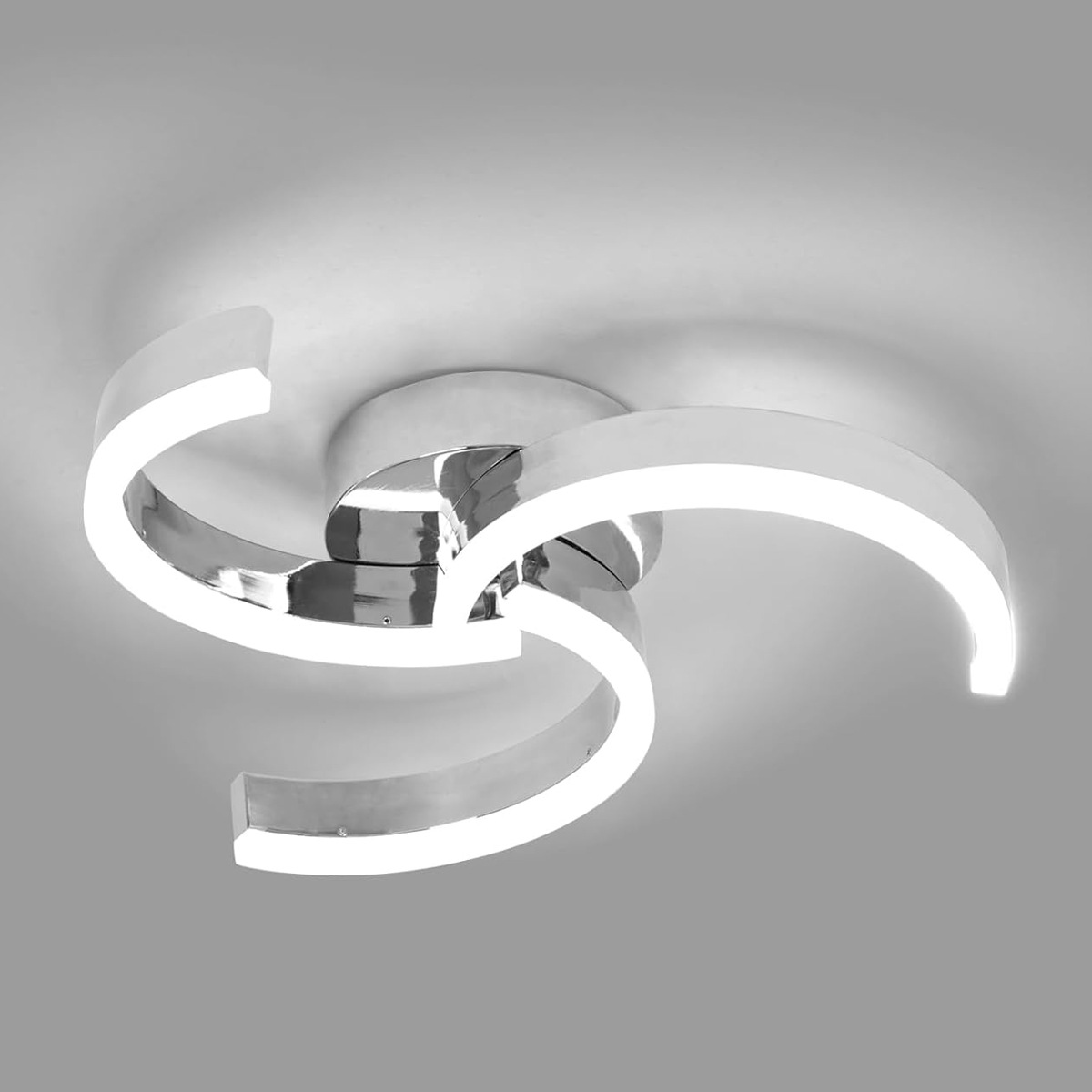 Spiral LED Ceiling Light Wholesale | Dual-Ring Flush Mount OEM 4 Spiral LED Ceiling Light Wholesale | Dual-Ring Flush Mount OEM - Image 4