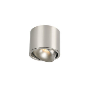 Bauhaus Surface Mount COB Spotlight | Retro Industrial Ceiling Downlight | 7W 10W 12W | CRI≥95 | 3000K-4000K Stainless Steel