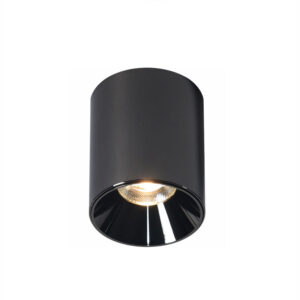 Surface Mount LED Spotlight | No Hole Deep Anti-Glare | 3W-18W | Chrome Sand Nickel Gun Black | Clothing Store Gallery Retail