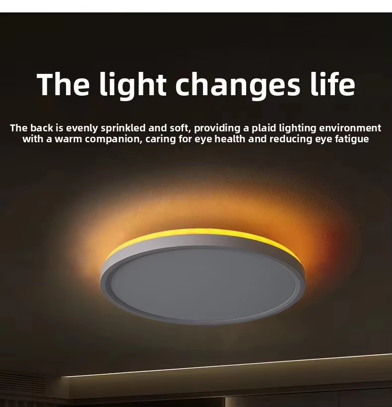 LED Ceiling Light Wood Grain 30W/36W Dimmable Flush Mount – Wholesale/OEM 5