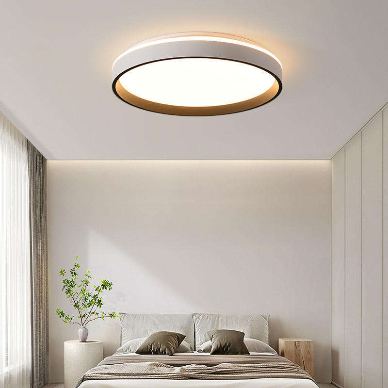 Full Spectrum Eye Care LED Ceiling Light Minimalist Modern Bedroom Lamp 3CCT Lighting Wholesale 2 Full Spectrum Eye Care LED Ceiling Light Minimalist Modern Bedroom Lamp 3CCT Lighting Wholesale - Image 2
