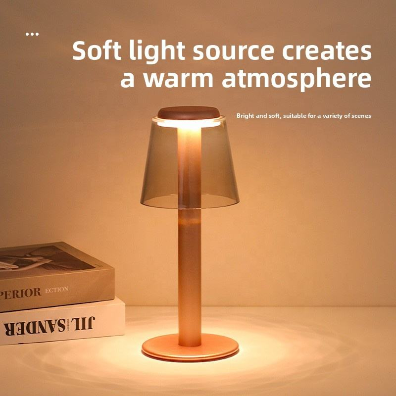 Aluminum Rechargeable Desk Lamp - USB 3-CCT Night Light for Bedroom, Restaurant, Bar - Low MOQ Wholesale 3 Aluminum Rechargeable Desk Lamp - USB 3-CCT Night Light for Bedroom, Restaurant, Bar - Low MOQ Wholesale - Image 3