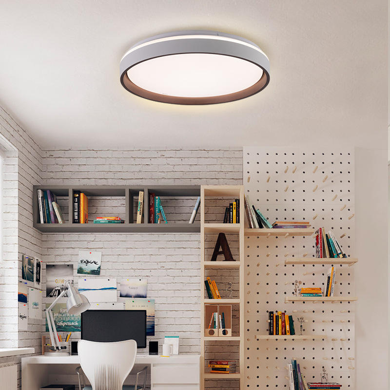 Full Spectrum Eye Care LED Ceiling Light Minimalist Modern Bedroom Lamp 3CCT Lighting Wholesale 4 Full Spectrum Eye Care LED Ceiling Light Minimalist Modern Bedroom Lamp 3CCT Lighting Wholesale - Image 4