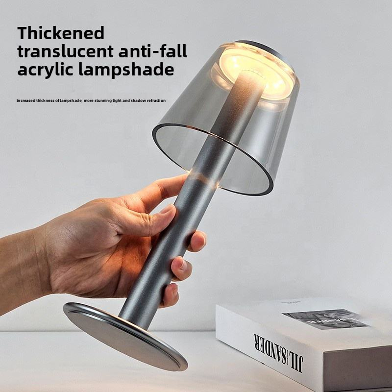 Aluminum Rechargeable Desk Lamp - USB 3-CCT Night Light for Bedroom, Restaurant, Bar - Low MOQ Wholesale 4 Aluminum Rechargeable Desk Lamp - USB 3-CCT Night Light for Bedroom, Restaurant, Bar - Low MOQ Wholesale - Image 4