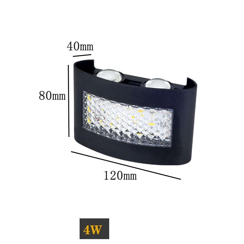 Outdoor LED Wall Light – Modern Waterproof ABS Exterior Lamp 3 Outdoor LED Wall Light – Modern Waterproof ABS Exterior Lamp - Image 3